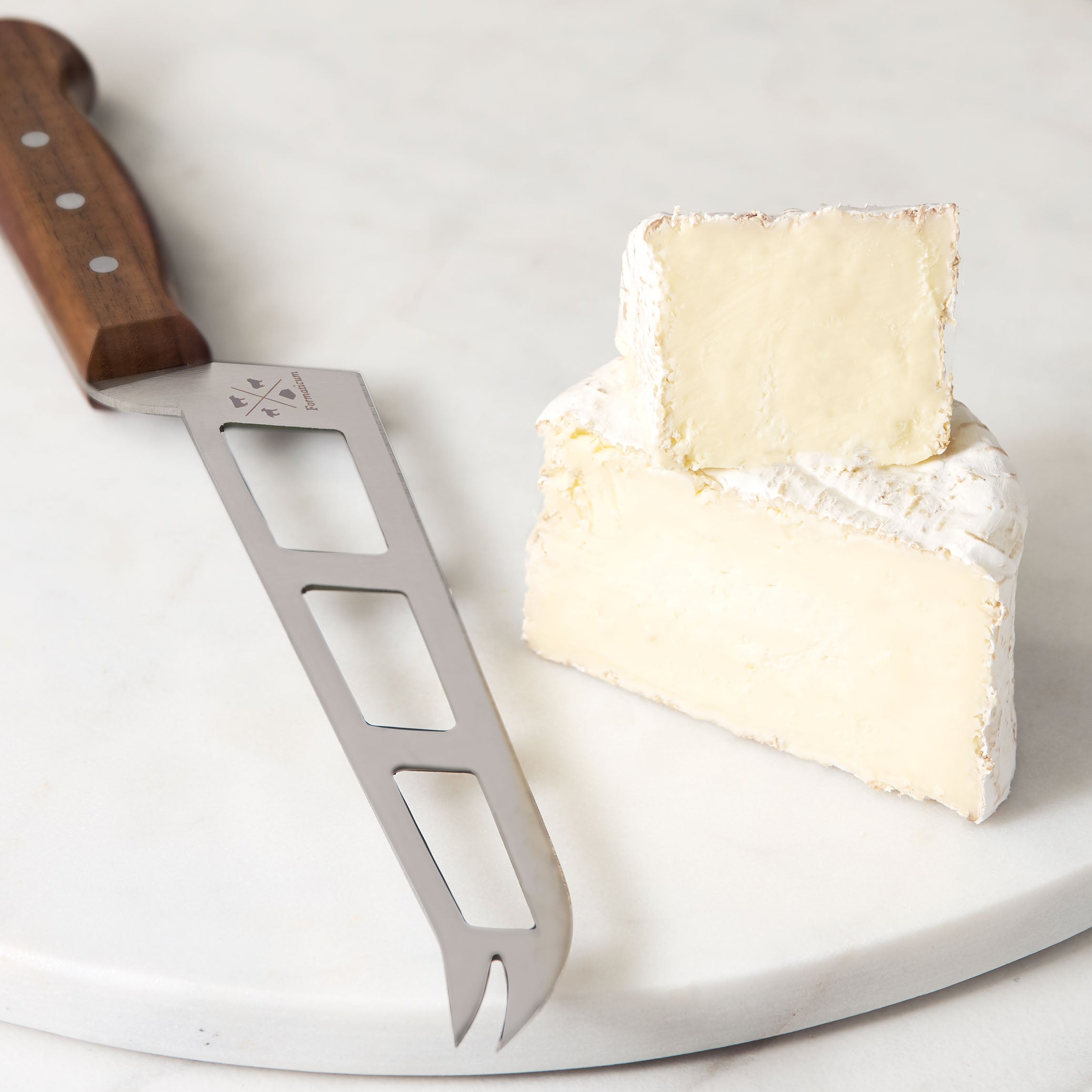 Mini Soft Cheese Knife w/ Forklet